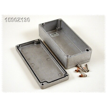 Hammond Screws Electrical Enclosures, 6.89 in H, 2.05 in D, 3.15 in W 1590Z130